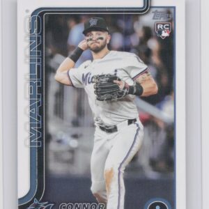 2025 Topps Connor Norby RC #132 Marlins