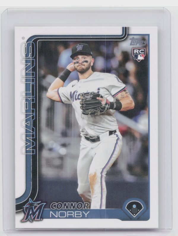 2025 Topps Connor Norby RC #132 Marlins
