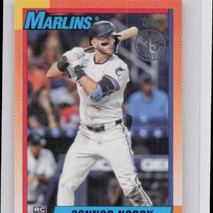 2025 Topps Connor Norby RC #T90-33 Marlins 1990 Topps Baseball 35th Anniversary