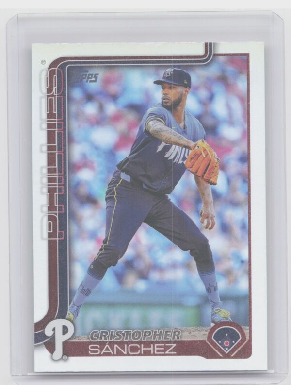 2025 Topps Cristopher Sanchez Rainbow Foil #109 Phillies