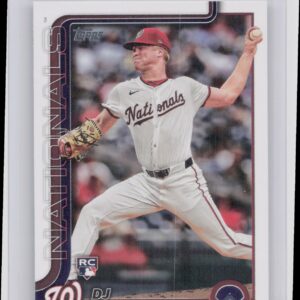 2025 Topps DJ Herz RC #287 Nationals