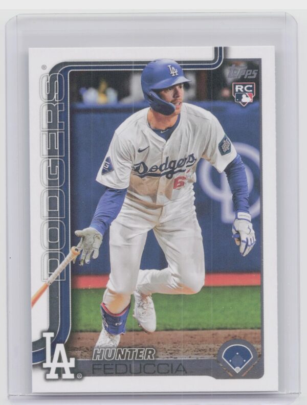 2025 Topps Hunter Feduccia RC #68 Dodgers