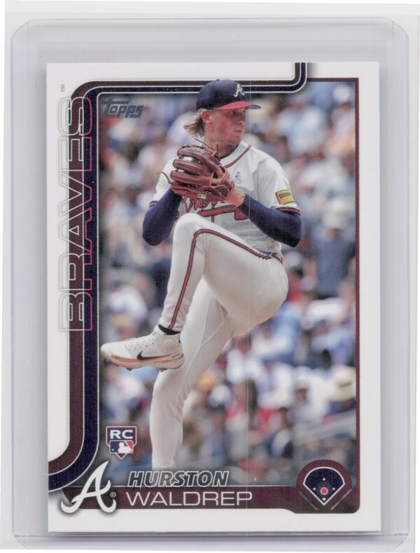 2025 Topps Hurston Waldrep RC #253 Braves