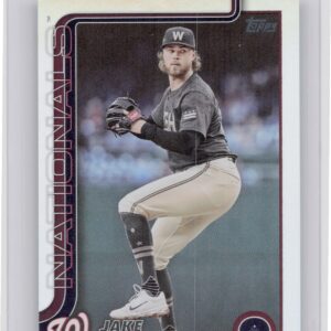 2025 Topps Jake Irvin Rainbow Foil #197 Nationals