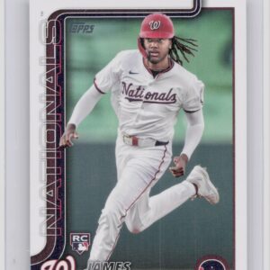 2025 Topps James Wood RC #181 Nationals