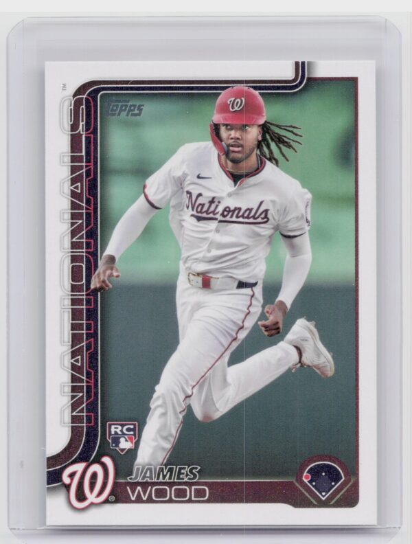 2025 Topps James Wood RC #181 Nationals