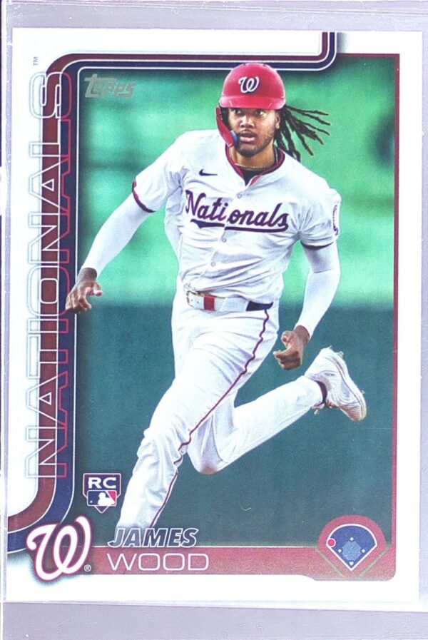 2025 Topps James Wood RC #181 Nationals