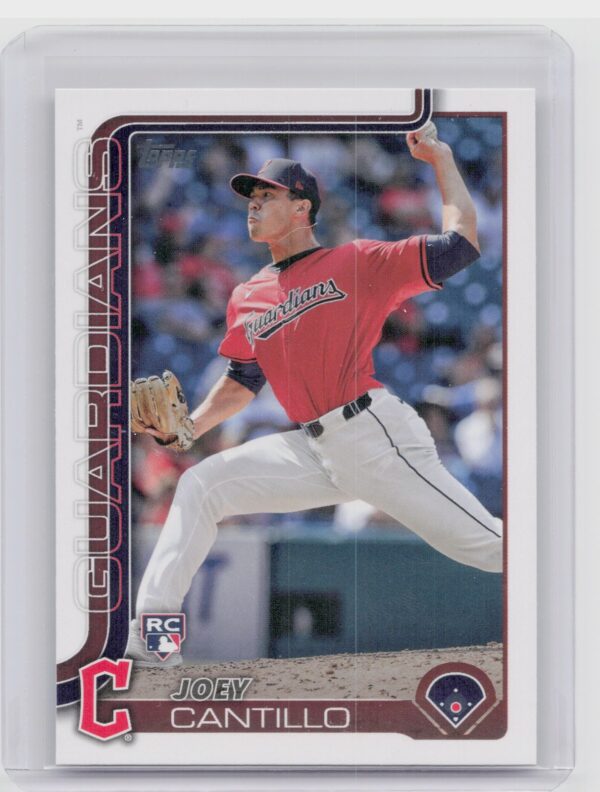 2025 Topps Joey Cantillo RC #318 Guardians