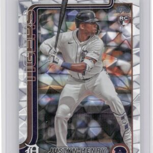 2025 Topps Justyn-Henry Malloy Diamante Foil #269 Tigers