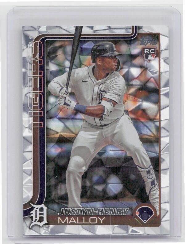 2025 Topps Justyn-Henry Malloy Diamante Foil #269 Tigers