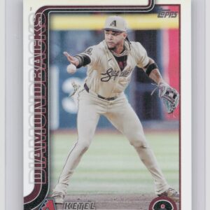 2025 Topps Ketel Marte Rainbow Foil #128 Diamondbacks