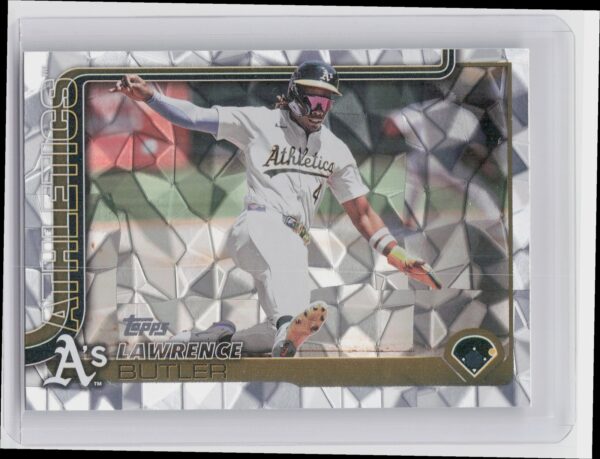 2025 Topps Lawrence Butler Diamante Foil #106 Athletics