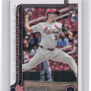 2025 Topps Michael McGreevy RC #193 Cardinals