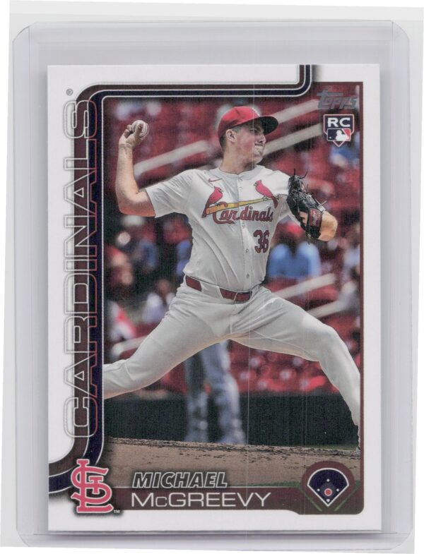 2025 Topps Michael McGreevy RC #193 Cardinals