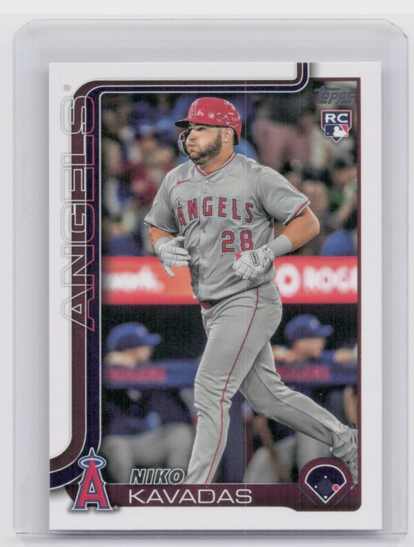 2025 Topps Niko Kavadas RC #278 Angels