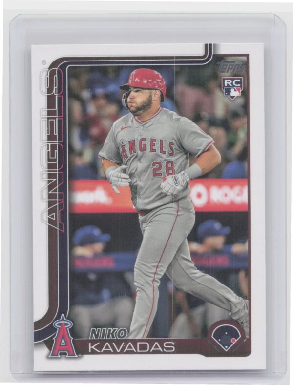 2025 Topps Niko Kavadas RC #278 Angels