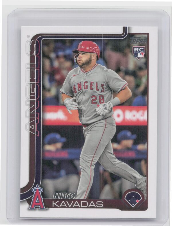 2025 Topps Niko Kavadas RC #278 Angels