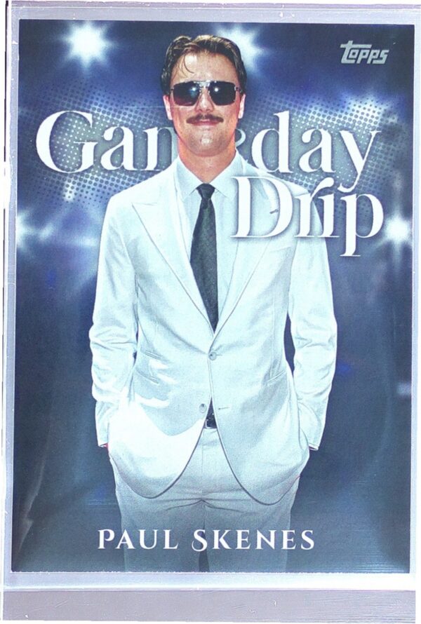 2025 Topps Paul Skenes #GD-8 Pirates Gameday Drip