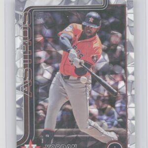 2025 Topps Yordan Alvarez Diamante Foil #244 Astros