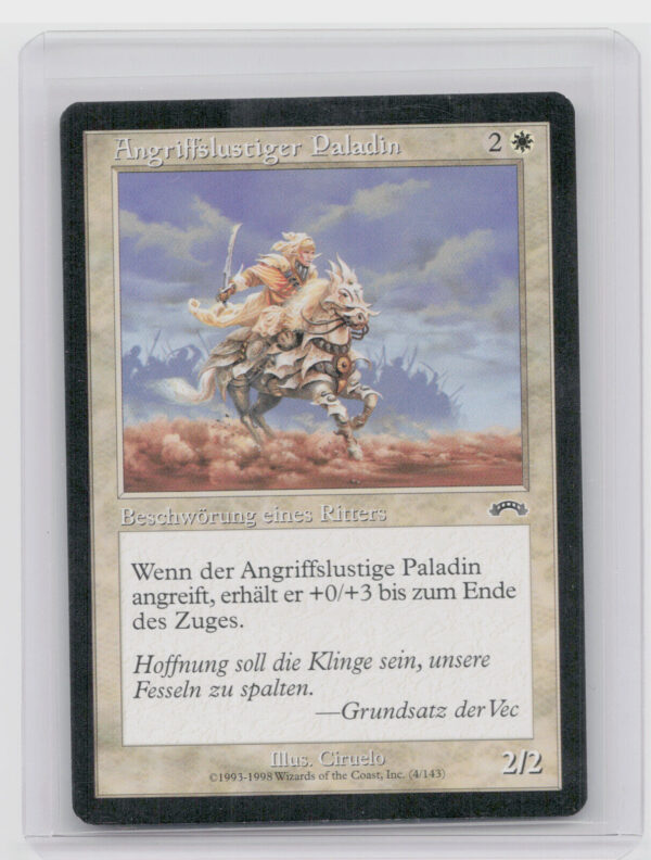MTG Exodus Charging Paladin