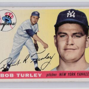 1955 Topps Bob Turley #38 Yankees