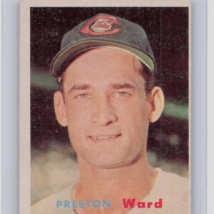 1957 Topps Preston Ward #226 Indians