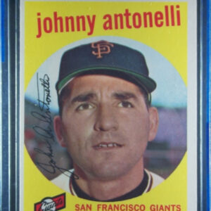 1959 Topps Johnny Antonelli #377 Giants