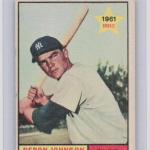 1961 Topps Deron Johnson #68 Yankees