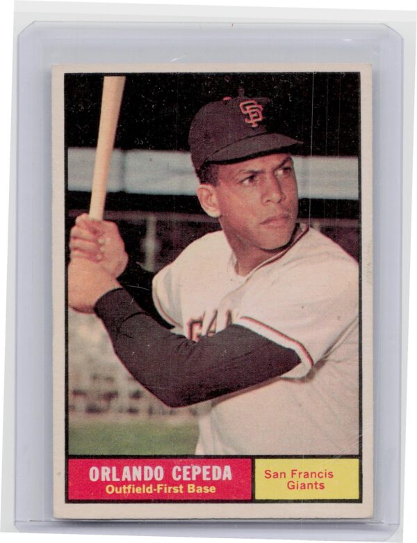 1961 Topps Orlando Cepeda #435 Giants