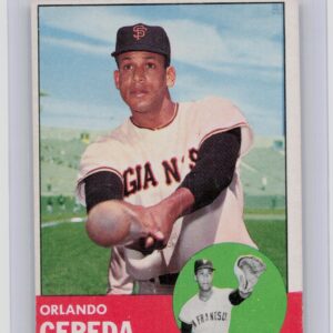 1963 Topps Orlando Cepeda #520 Giants HOF RARE High Number