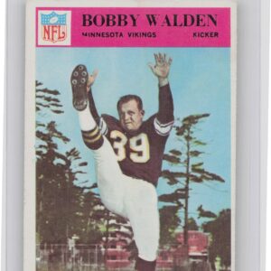 1966 Philadelphia Bobby Walden RC #116 Vikings