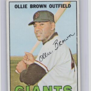 1967 Topps Ollie Brown #83 Giants