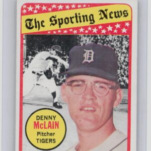 1969 Topps Denny McLain #433 Tigers