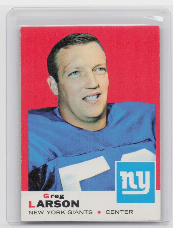 1969 Topps Greg Larson #106 Giants