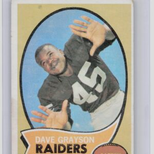 1970 Topps Dave Grayson #31 Raiders