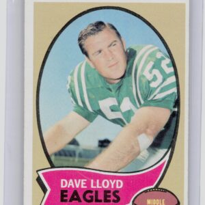 1970 Topps Dave Lloyd #21 Eagles