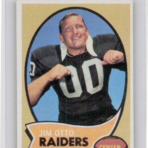 1970 Topps Jim Otto #116 Raiders
