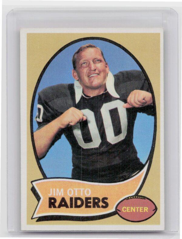 1970 Topps Jim Otto #116 Raiders