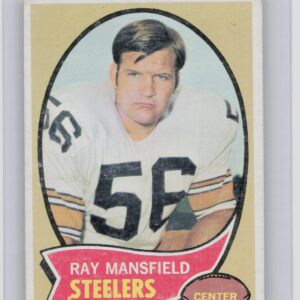 1970 Topps Ray Mansfield RC #107 Steelers