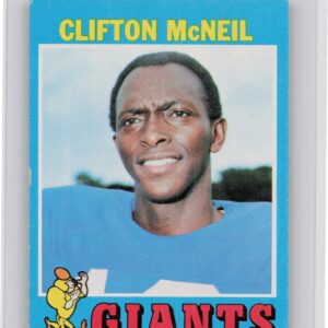 1971 Topps Clifton McNeil #15 Giants