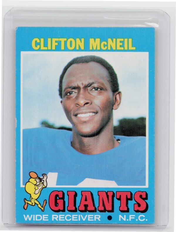 1971 Topps Clifton McNeil #15 Giants