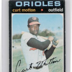 1971 Topps Curt Motton #684 Orioles