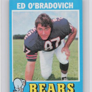 1971 Topps Ed O'Bradovich #78 Bears