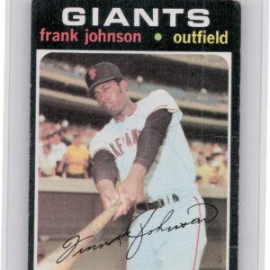 1971 Topps Frank Johnson #128 Giants