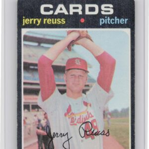 1971 Topps Jerry Reuss #158 Cardinals