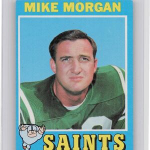 1971 Topps Mike Morgan RC #57 Saints