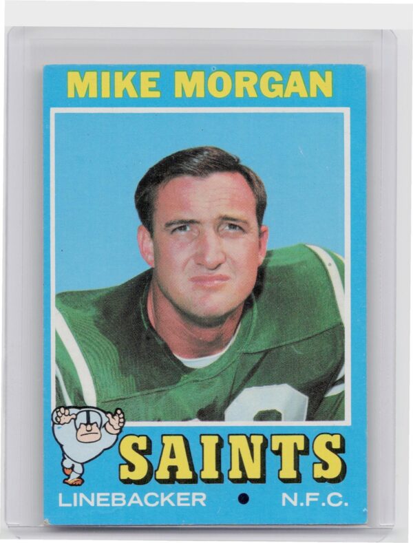 1971 Topps Mike Morgan RC #57 Saints