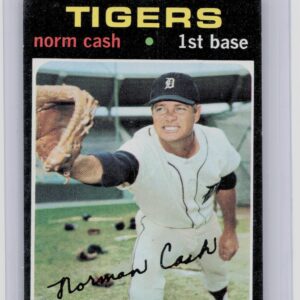 1971 Topps Norm Cash #599 Tigers