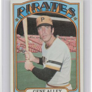 1972 Topps Gene Alley #286 Pirates