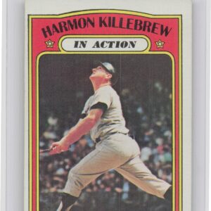 1972 Topps Harmon Killebrew #52 Twins